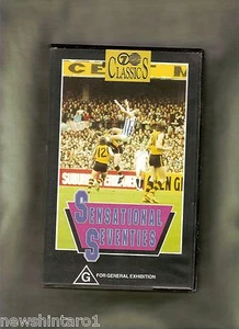 #JJ4, AUSTRALIAN RULES FOOTBALL VHS VIDEO TAPE - SENSATIONAL SEVENTIES - Bild 1 von 2