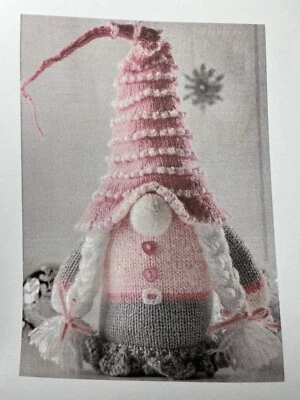 Knitting Pattern - Christmas Festive Gonk Decoration COPY (97)