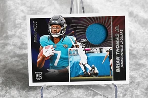 2024 Panini Encore Brian Thomas Jr. ๐ฅ Patch /199 JACKSONVILLE JAGUARS ๐ฅ - Picture 1 of 2