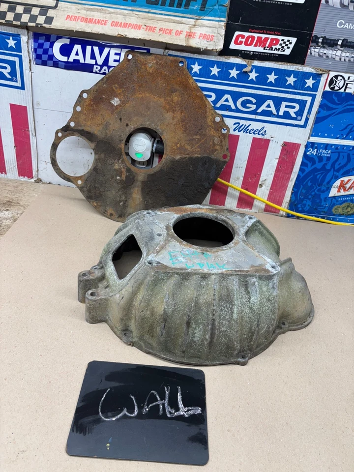 1971-1996 F150 F250 SBF MANUAL TRANSMISSION BELLHOUSING HYDRAULIC 302 351W 300-6 - Image 1 of 4