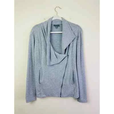 Market & Spruce Stitch Fix Antonia Asymmetrical Side Zip Cardigan Size Medium - Image 1 of 4