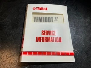 1987 Yamaha YFM100T Champ Moto-4 100 Quad ATV Service Information *French* - Picture 1 of 10