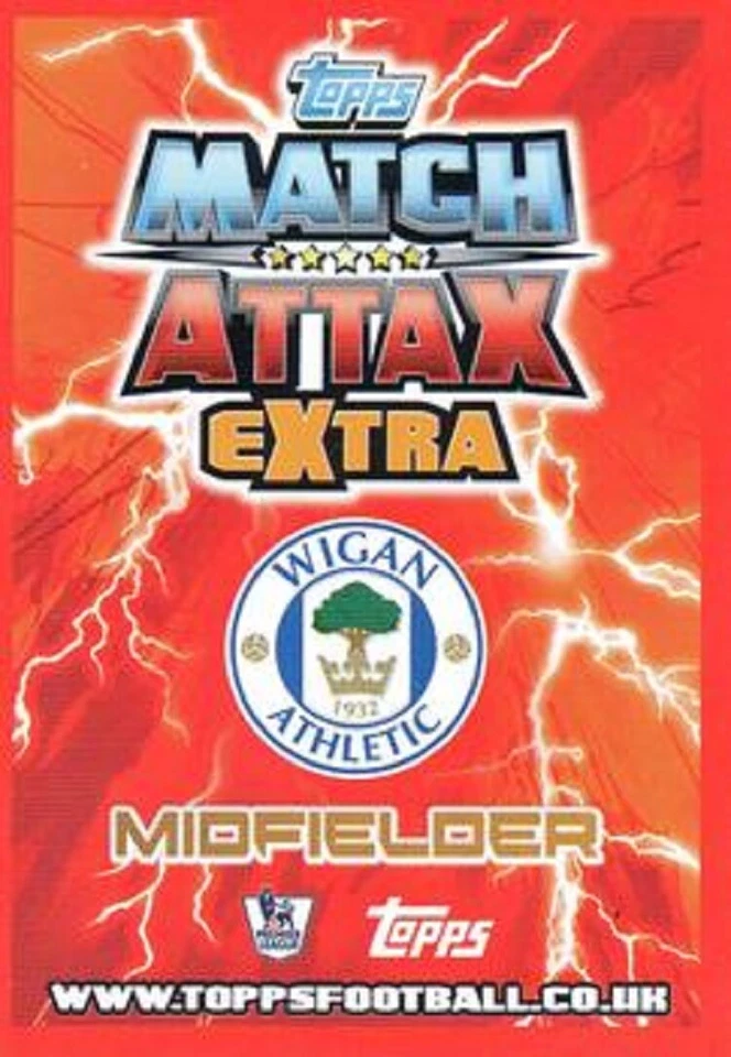 MATCH ATTAX 2012/2013 EXTRA  BASE / BASIC CARDS U1 TO U57 BY TOPPS - Image 1 of 1