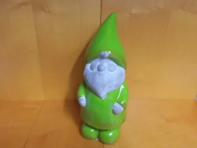 Zwerg  grün     22 x 9cm Keramik    Neu Figur - Bild 1 von 2