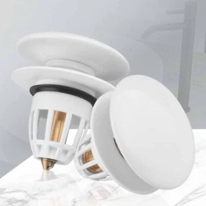 Anti-Odor Drain Filter Drain Stopper Bathroom Sink Drain Plug Universal - Picture 1 of 8