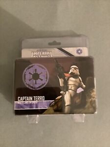 Star Wars Imperial Assault Captain Terro Villain Pack FFG NIB