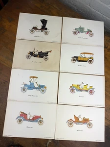 8 1950 Clarence P. Hornung Autoprints Buick, Runabout, Maxwell, Modell T, Hudson - Bild 1 von 10
