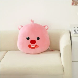 ZANMANG LOOPY Tongue Out Face Cushion 35cm/ Korea - Picture 1 of 4