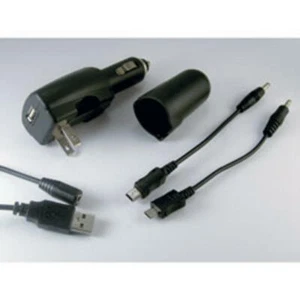 Car&Driver Powercam Inc Multi Tip AC/DC Charger Motorola/ Blackberry Coil Cord  - Picture 1 of 1