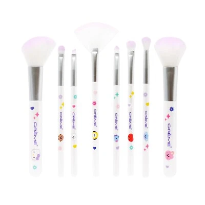 The Crème Shop BT21 Hello Kitty & BT21 MakeupBrush Collection (Set of 8)