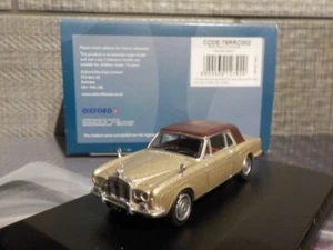 Rolls Royce, Corniche,(Sand) Oxford Diecast 1/76 New Dublo, Railway Scale - Picture 1 of 5