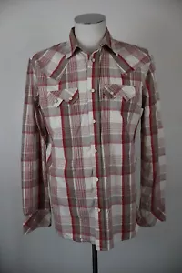 LEVI STRAUSS & CO CAMICIA SHIRT UOMO Tg L MAN VINTAGE CASUAL COTONE COTTON - Foto 1 di 8