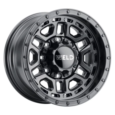 WELD OFF-ROAD Crux W119 Rim 17X9 8X165.1 Offset 0 Satin Black (Quantity of 1) - Image 1 of 2