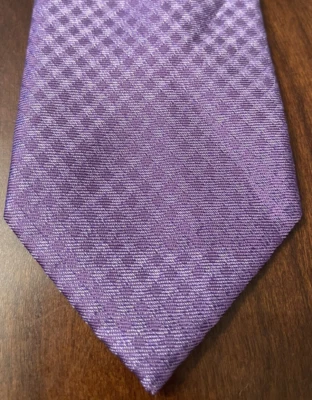 Corbata de cuello para hombre Pery Ellis Portfolio púrpura Foto 1 de 4