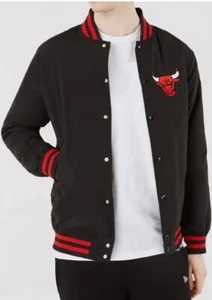 Herren Chicago Bulls echte Schafwolle Unijacke - Bild 1 von 3