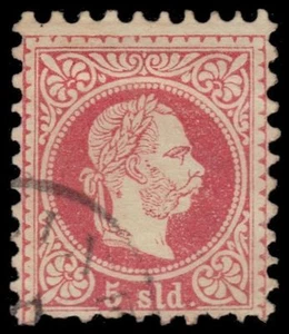 AUSTRIAN TURKISH OFFICES 7E (Mi3iia) - Franz Josef "Fine Print" (pf52230) $24 - Picture 1 of 1