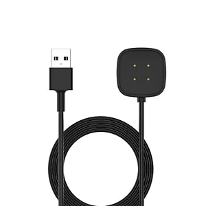 Do Versa 4, Versa 3, Sense 2, Sense Smart Charger Kabel Ładowarka - Zdjęcie 1 z 12