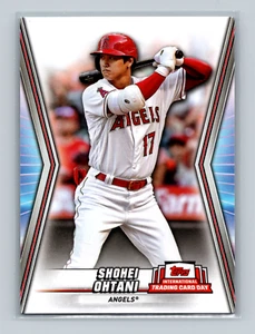 2023 Topps Día Internacional de Tarjetas Coleccionables Shohei Ohtani #NTCD-B1 Ángeles - Imagen 1 de 2