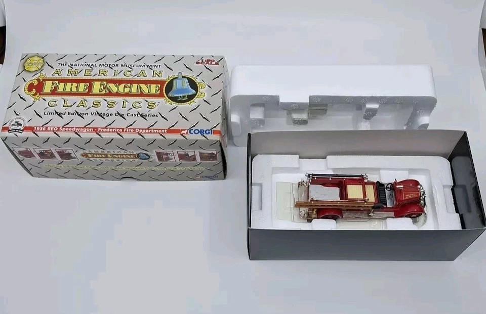 CORGI American Fire Die-Cast 1936 REO Speedwagon US53102-Open Box Condition 2006 - Image 1 of 4