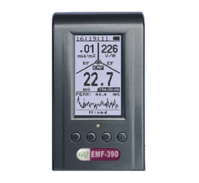 GQ EMF-390 multi-field Electromagnetic EMF Meter (Refurbished-Final sale) - Image 1 of 4