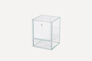 Glas Terrarium NEW 15x15x20cm Glasterrarium 4,5 Liter Spinnen Falltür Spider - Bild 1 von 3