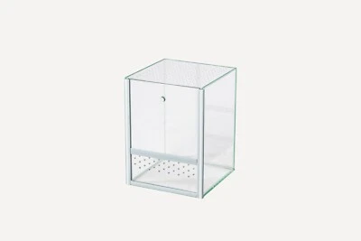Glas Terrarium NEW 20x20x30cm Glasterrarium 12 Liter Spinnen Falltür Spider - Bild 1 von 3