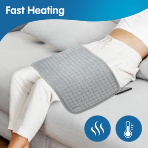 Electric Heating Pad for Back Pain Cramps Arthritis 30x60CM 9Level Auto Shut Off - Picture 1 of 13