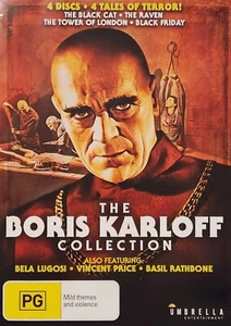 The Boris Karloff Collection DVD - Ravern/Black Cat/Black Friday/Tower of London - Picture 1 of 2