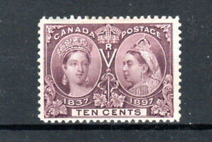 Canada 1897 10c Jubilee issue SG 131 MH