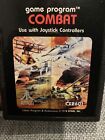 Combat Atari 2600 Game Cartridge Picture Label Jets Tanks Fly Planes War Battle