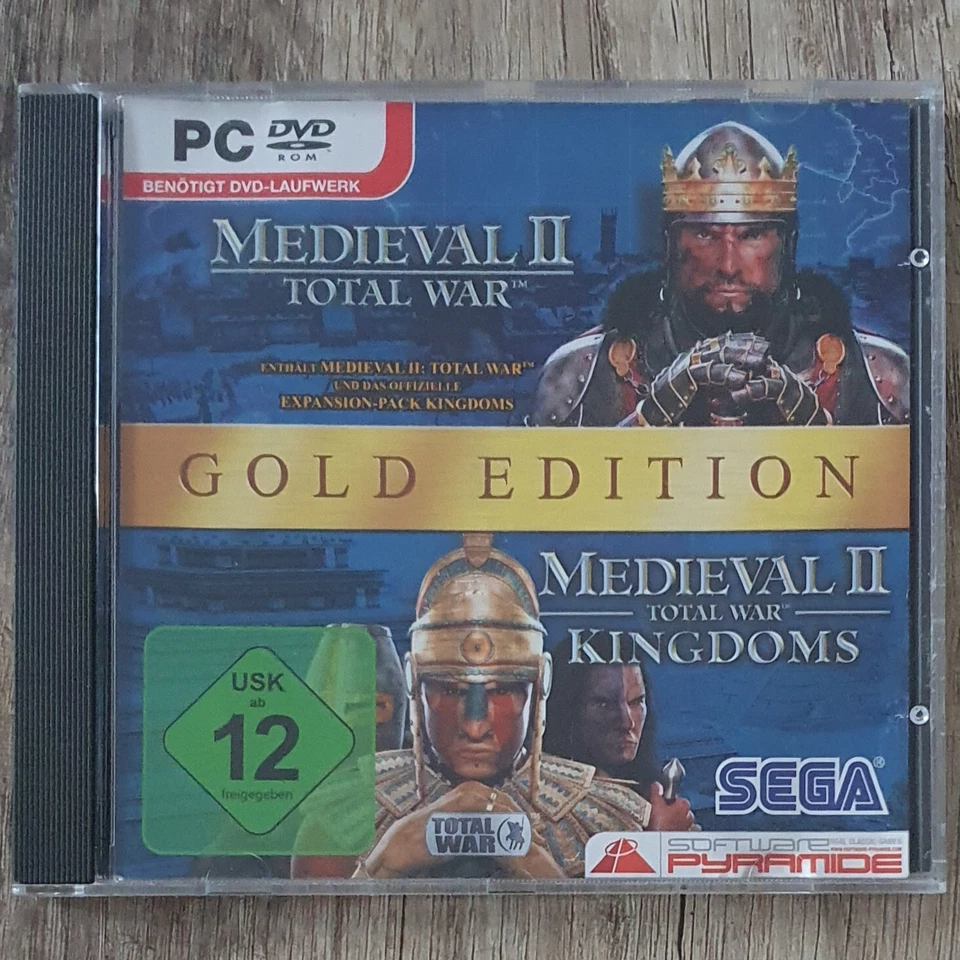 PC - DVD ROM ► Medieval II - Total War & Kingdoms | Gold Edition ◄ - Bild 1 von 1