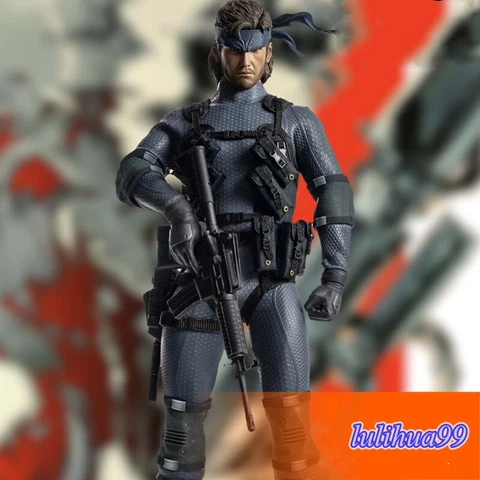 Zii.PROduction 1/6 Metal Gear Solid Snake 12" Action Figure Collectible Toy Cover