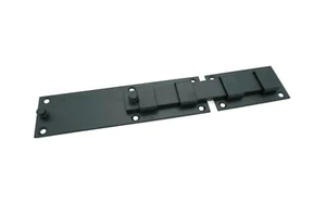 11" Black Iron Slide Bolt Shutter Slide Bolt Black Gate Latch Stainless Steel - Picture 1 of 3