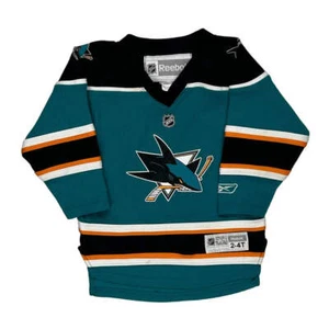 Age 2-4 Reebok Nhl Jersey - 2XS Black Polyester - Imagen 1 de 8
