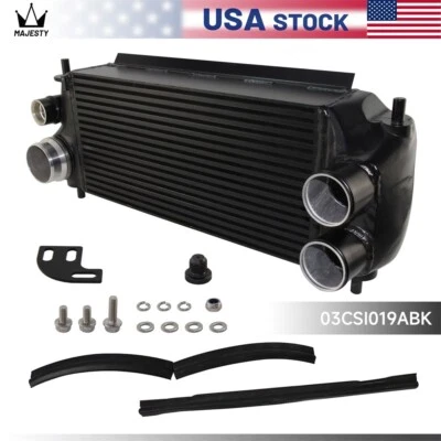 Performance Intercooler Fits Ford F150 F-150 2.7L/3.5L EcoBoost 2015-2019 Black - Image 1 of 4