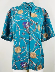 Alfred Dunner Kurzarm Polyester Italienische Ketten Medaillons - Bild 1 von 6
