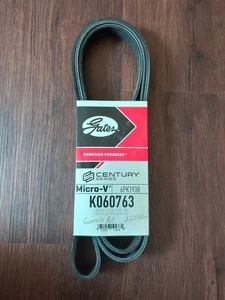 Serpentine Belt-Premium OE Micro-V Belt Gates K060763 6PK1938 - Imagen 1 de 6