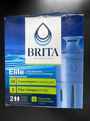 Brita Elite  Longlast Replacement Filters for Pitchers Dispensers  2 Count 2442 - Image 1 of 2
