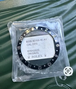 Rolex Gmt 2 Inserto Nero ORIGINALE - Foto 1 di 2