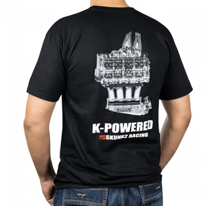 Skunk2 for K-Power Men's T-Shirt Black LG - Picture 1 of 5