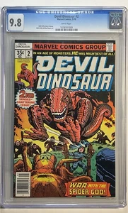 Teufel Dinosaurier #2 CGC 9.8 JACK KIRBY Art 1978 Kiosk NM - Bild 1 von 3