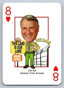 Abstimmung McCain politische Spielkarte mit Jon Kyl Senator aus Arizona - Bild 1 von 2