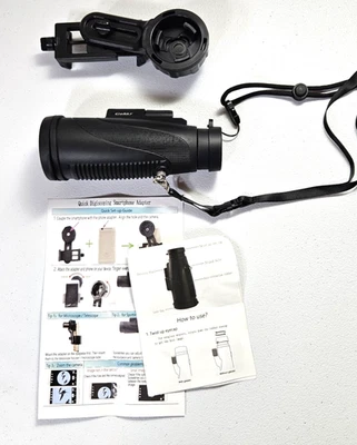 Gosky Titan 12X50 High Power Prism Monocular Quick Smartphone Holder Waterproof - Image 1 of 4