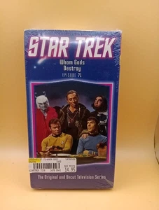 Star Trek - Episode 71 Whom Gods Destroy (VHS) New Sealed!  - Foto 1 di 7