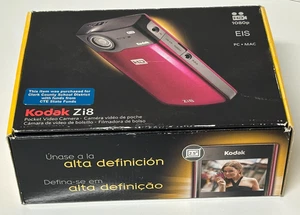 Videocámara digital de bolsillo Kodak Zi8 de alta definición 5 MP NUEVA CAJA ABIERTA - Imagen 1 de 17