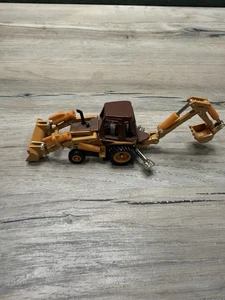 Vtg ERTL Case 580E Loader Backhoe, 1/64 Scale, Construction Collectible - Picture 1 of 7
