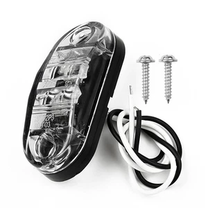 1PC DC 10V-30V 2 LED Car Rear side marker lights truck trailers lights - Picture 1 of 15