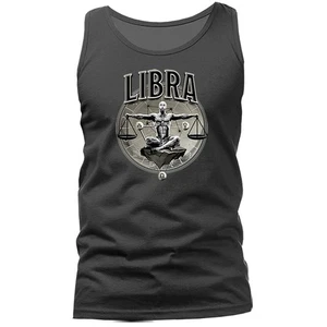 Waage Sternzeichen Horoskop Astrologische Grafik Tank Top - Bild 1 von 11