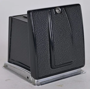 Black Hasselblad Waist Level Finder WLF Flip Finder Early Square Loupe Good Shap - Picture 1 of 6