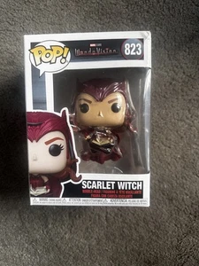 Funko Pop! Marvel: WandaVision - The Scarlet Witch Vinyl Figur #823 (SKU 22) - Bild 1 von 6